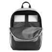 Official Paris Saint-Germain FC Grey Backpack – Black Crest & Laptop Pocket