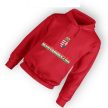 Hungary Kids Hoodie with Crest – National Team Sweatshirt (Red)