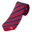 Fehérvár FC Tie, Red and Blue Striped, Adult Size, Gift Boxed