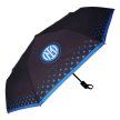 Official Inter Milan Automatic Umbrella – Black & Blue, Folding Design