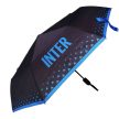 Official Inter Milan Automatic Umbrella – Black & Blue, Folding Design