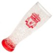 Liverpool FC Slim Freezer Beer Glass, Double-Walled Gel-Filled Mug, Premier League Gift