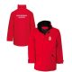Hungary Waterproof Hooded Jacket – National Team Coat (Red)