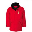 Hungary Waterproof Hooded Jacket – National Team Coat (Red)