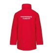 Hungary Waterproof Hooded Jacket – National Team Coat (Red)