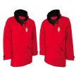 Hungary Waterproof Hooded Jacket – National Team Coat (Red)
