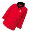 Hungary Waterproof Hooded Jacket – National Team Coat (Red)