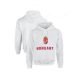 Hungary Hoodie with Crest (White) – National Team Sweatshirt