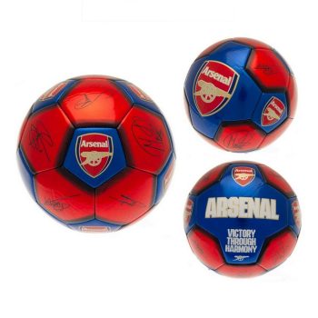   Arsenal FC "Signature" football - normal (size 5) Arsenal football with the team members s