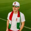 Hungary Baseball Cap – White Hungarian National Team Cap with Crest and “Hungary” Lettering