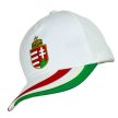 Hungary Baseball Cap – White Hungarian National Team Cap with Crest and “Hungary” Lettering