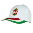 Hungary Baseball Cap – White Hungarian National Team Cap with Crest and “Hungary” Lettering