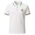 Ferencváros Polo Shirt (White) – FTC Crested Supporter Polo with Tricolor Trim