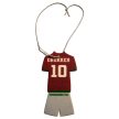 Hungarian National Team Jersey-Shaped Car Air Freshener – "Drukker 10" (Vanilla Scent)