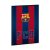 FC Barcelona checked excercise book  A/4