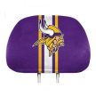 Minnesota Vikings  headrest covers - official licensed product (2 pieces)