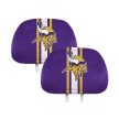 Minnesota Vikings  headrest covers - official licensed product (2 pieces)