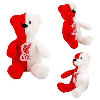   Liverpool FC Plush Contrast Bear with Liverbird Emblem – Official Licensed Product