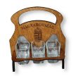 Hungary shot glass set with 6 glasses
