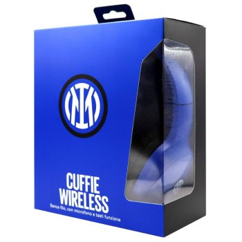   Inter Milan Wireless Bluetooth Headphones – with Mic, Boxed