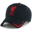 Liverpool FC Obsidian Black Cap, Liverbird Embroidery, Premier League Gift
