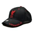 Liverpool FC Obsidian Black Cap, Liverbird Embroidery, Premier League Gift