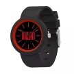 AC Milan Analog Wristwatch – Supporter Design with Silicone Strap