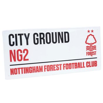 Nottingham Forest Metal Street Sign