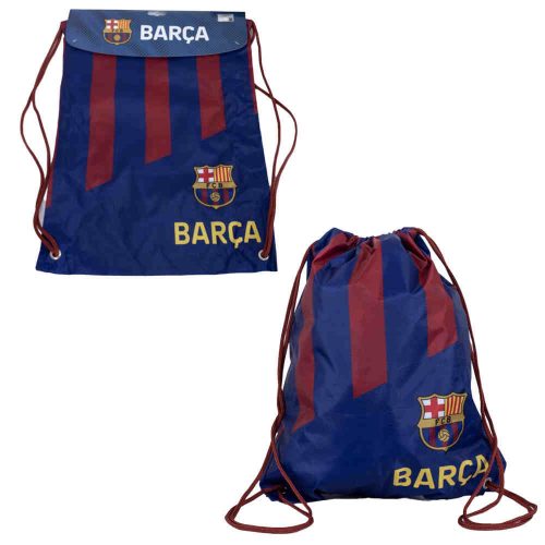 FC Barcelona Exclusive Gym Bag - Premium Stripe Collection