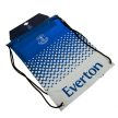 Everton FC Fade Gym Bag – Drawstring Sports Bag with Club Crest – Official Licensed Product