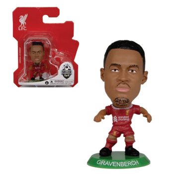   Liverpool FC SoccerStarz Gravenberch – Ryan Gravenberch Collectable Figure, 6 cm, Official Licensed Product