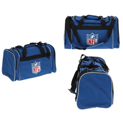 NFL blue duffle bag 51×28×25 cm – official NFL sports bag