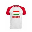 Hungary T-shirt – Hungarian National Team Supporter Shirt (white-red)