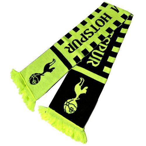 Official Tottenham Hotspur FC Neon Knitted Scarf – Licensed Fan Merchandise