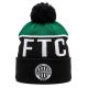Official Ferencvárosi Torna Club Knitted Hat - black Striped Classic