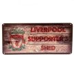 Liverpool Fc Metal Sign
