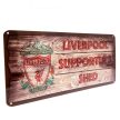 Liverpool Fc Metal Sign