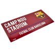 FC Barcelona Metal Street Sign