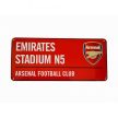 Arsenal FC Metal Street Sign