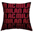 AC Milan Pillow – 40x40 cm, Red/Black, Double Sided