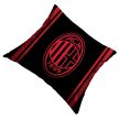 AC Milan Pillow – 40x40 cm, Red/Black, Double Sided