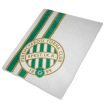 FTC Flannel Throw Blanket – Green and White with Crest