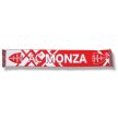 Official AC Monza Knitted Fan Scarf – Licensed Merchandise, Red & White