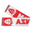 Official AC Monza Knitted Fan Scarf – Licensed Merchandise, Red & White