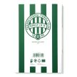 Official Ferencváros (FTC) A5 Lined Notebook – Green & White Striped