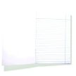 Official Ferencváros (FTC) A5 Lined Notebook – Green & White Striped