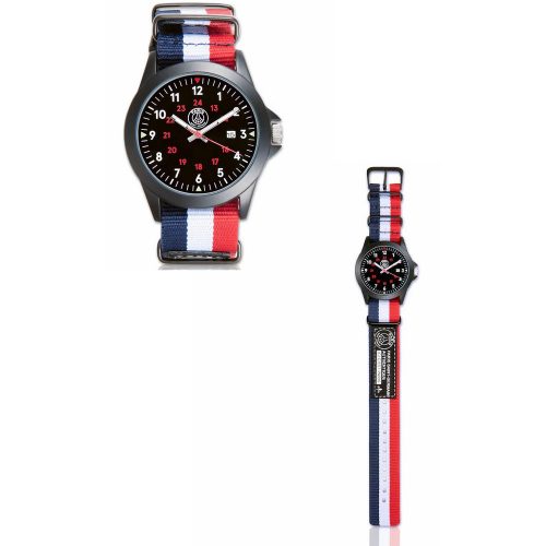Paris Saint-Germain FC Men's Sports Watch, Analogue Design, Official Club Product