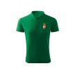 Hungary Men's Collared Supporter Polo Shirt – Green
