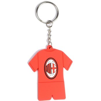 AC Milan full kit keyring – official red-black jersey