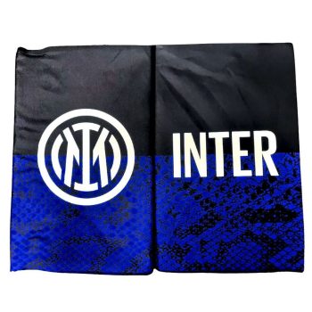   Official FC Inter Stadium Seat Cushion Foldable – Black Blue Snake Pattern